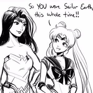 Page 172 of Sailor moon art compilation - preview thumbnail