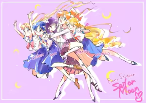 Page 178 of Sailor moon art compilation - preview thumbnail