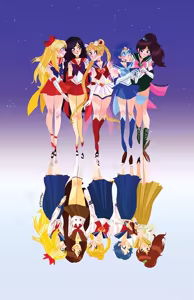 Page 187 of Sailor moon art compilation - preview thumbnail