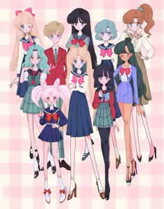 Page 26 of Sailor moon art compilation - preview thumbnail