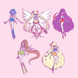 Page 51 of Sailor moon art compilation - preview thumbnail