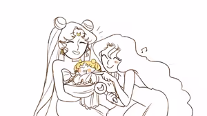 Page 55 of Sailor moon art compilation - preview thumbnail