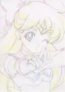 Page 111 of sailor moon art compilation - preview thumbnail