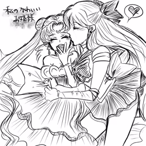 Page 13 of sailor moon art compilation - preview thumbnail
