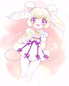 Page 135 of sailor moon art compilation - preview thumbnail