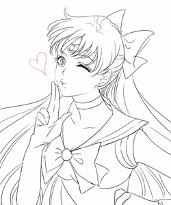 Page 142 of sailor moon art compilation - preview thumbnail