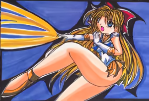 Page 148 of sailor moon art compilation - preview thumbnail