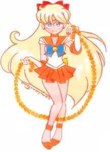 Page 19 of sailor moon art compilation - preview thumbnail