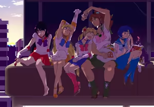 Page 236 of sailor moon art compilation - preview thumbnail