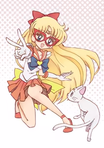 Page 244 of sailor moon art compilation - preview thumbnail