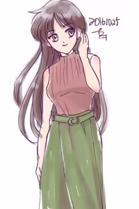 Page 267 of sailor moon art compilation - preview thumbnail