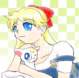Page 283 of sailor moon art compilation - preview thumbnail