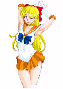 Page 346 of sailor moon art compilation - preview thumbnail