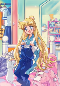 Page 363 of sailor moon art compilation - preview thumbnail