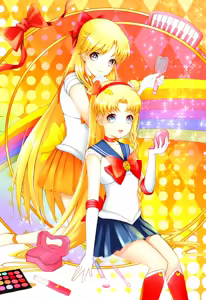 Page 58 of sailor moon art compilation - preview thumbnail