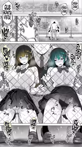Page 17 of Jimoto no Hame Tomo. ''Kinjo no Niransei Futago C, U'' Mumou-ban｜Mis Amigas Íntimas de mi Ciudad Natal. [Las Gemelas Traviesas del Vecindario] Versión sin vello - preview thumbnail