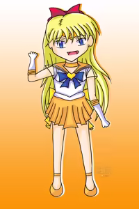 Page 125 of sailor moon art compilation - preview thumbnail