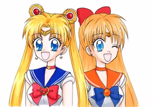 Page 126 of sailor moon art compilation - preview thumbnail