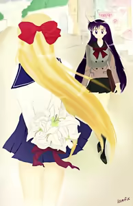 Page 131 of sailor moon art compilation - preview thumbnail