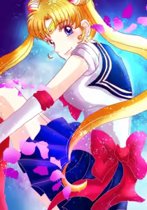 Page 164 of sailor moon art compilation - preview thumbnail