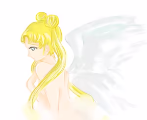 Page 188 of sailor moon art compilation - preview thumbnail