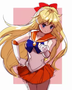 Page 225 of sailor moon art compilation - preview thumbnail
