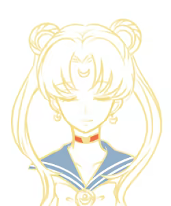 Page 231 of sailor moon art compilation - preview thumbnail