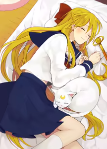 Page 235 of sailor moon art compilation - preview thumbnail