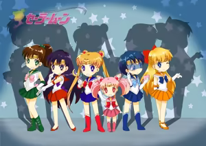 Page 236 of sailor moon art compilation - preview thumbnail