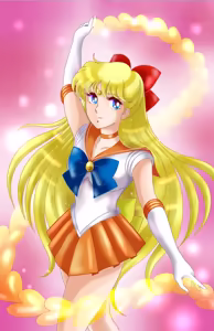 Page 243 of sailor moon art compilation - preview thumbnail