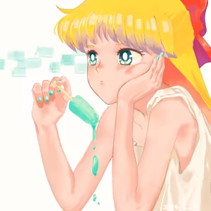 Page 249 of sailor moon art compilation - preview thumbnail