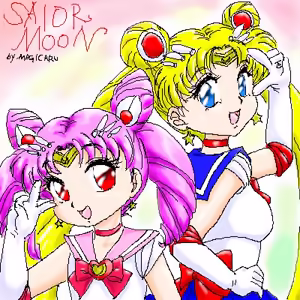 Page 117 of sailor moon art compilation - preview thumbnail