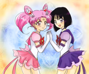 Page 65 of sailor moon art compilation - preview thumbnail