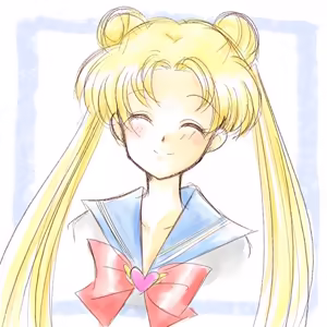 Page 67 of sailor moon art compilation - preview thumbnail