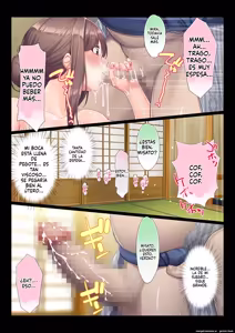 Page 61 of Konyoku Gifu Onsen Otto no Yoko de Gifu Chinpo o Kuwaekomu Tsuma no Manko Ikasaremakuri de Nakadashi Sarete Haramasareru (Spanish) MTL - preview thumbnail