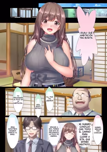 Page 8 of Konyoku Gifu Onsen Otto no Yoko de Gifu Chinpo o Kuwaekomu Tsuma no Manko Ikasaremakuri de Nakadashi Sarete Haramasareru (Spanish) MTL - preview thumbnail