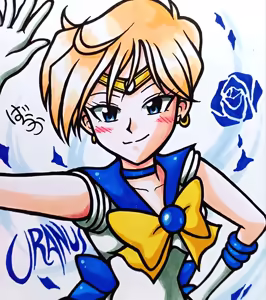 Page 21 of sailor moon art compilation - preview thumbnail