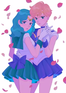 Page 29 of sailor moon art compilation - preview thumbnail