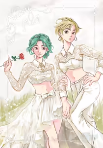 Page 69 of sailor moon art compilation - preview thumbnail