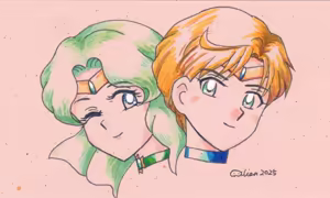 Page 85 of sailor moon art compilation - preview thumbnail
