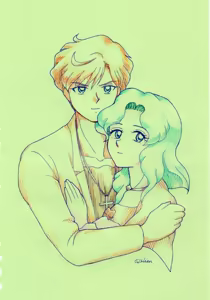 Page 87 of sailor moon art compilation - preview thumbnail