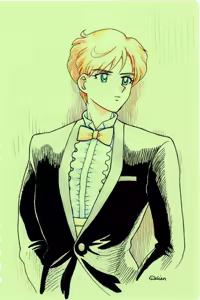 Page 91 of sailor moon art compilation - preview thumbnail