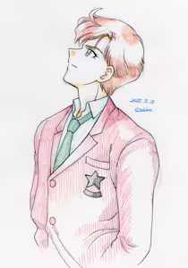 Page 92 of sailor moon art compilation - preview thumbnail