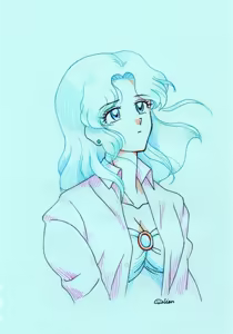 Page 96 of sailor moon art compilation - preview thumbnail