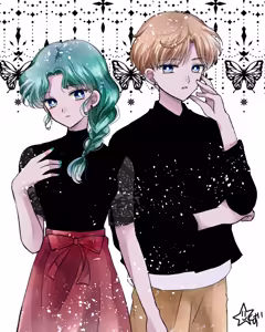 Page 108 of sailor moon art compilation - preview thumbnail