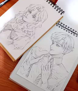 Page 139 of sailor moon art compilation - preview thumbnail