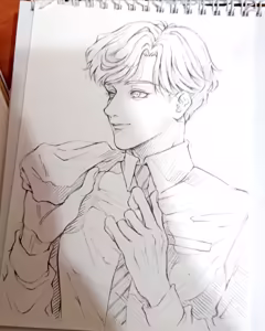 Page 140 of sailor moon art compilation - preview thumbnail