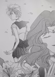 Page 168 of sailor moon art compilation - preview thumbnail