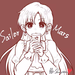 Page 280 of sailor moon art compilation - preview thumbnail
