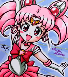 Page 293 of sailor moon art compilation - preview thumbnail